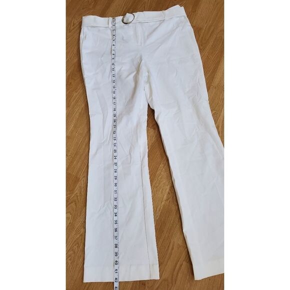 Alfani Belted Straight-Leg Pants Size 12 - Picture 7 of 13